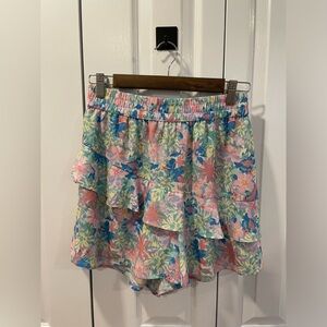 floral skort
